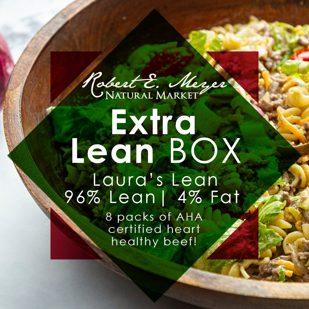 Extra Lean Box - 8 - 1lb packages of Laura's 96% Lean Ground Beef