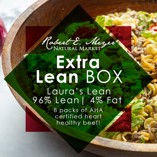 Extra Lean Box - 8 - 1lb packages of Laura's 96% Lean Ground Beef