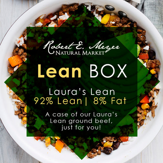 Lean Box - 8 - 1lb packages of Laura's 92% Lean Ground Beef
