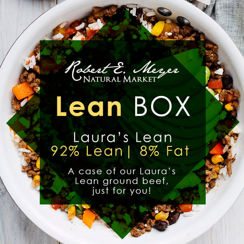Lean Box - 8 - 1lb packages of Laura's 92% Lean Ground Beef