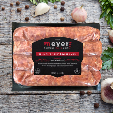 Spicy Pork Italian Sausage Links