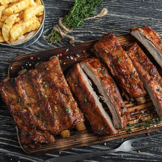 Premium Duroc Pork Loin Back Ribs (Baby Back Ribs)